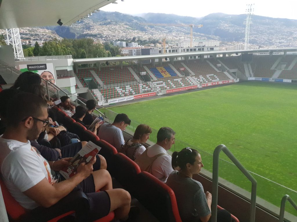 Escola de Machico Visita Estádio do Marítimo
