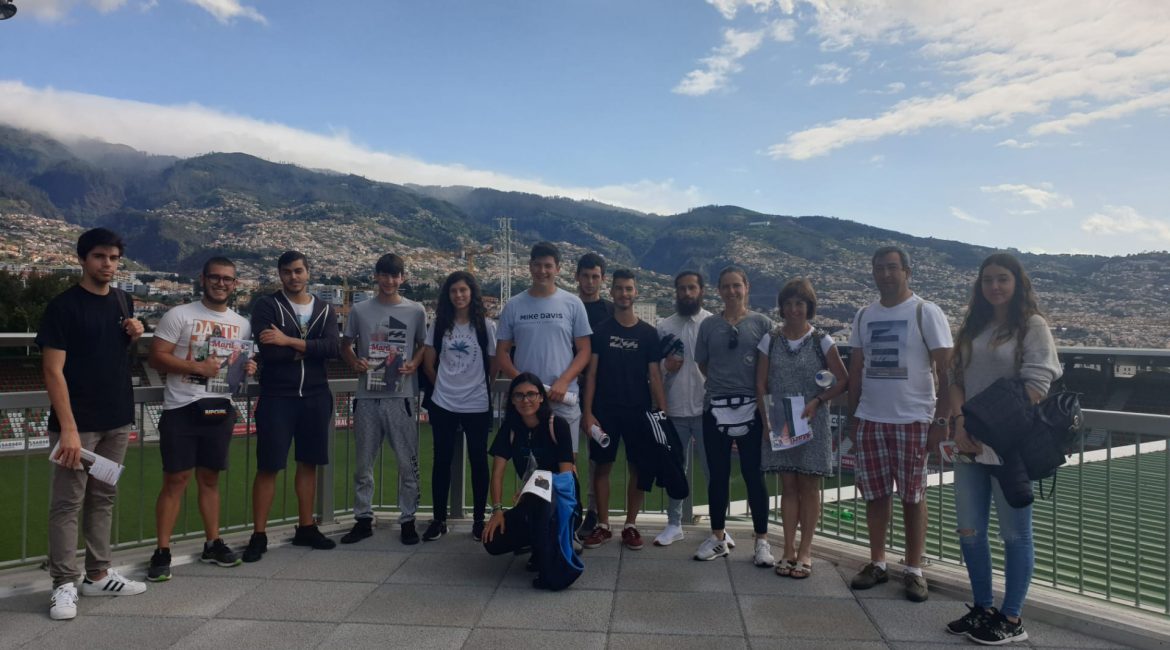 Escola de Machico Visita Estádio do Marítimo