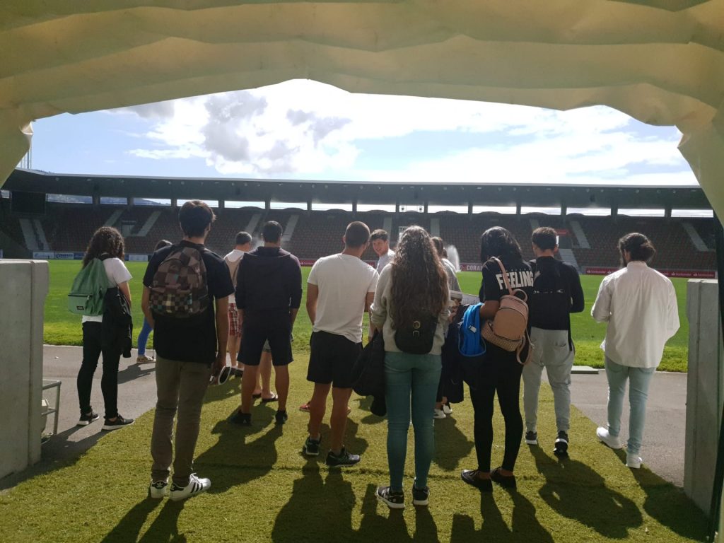 Escola de Machico Visita Estádio do Marítimo