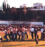 Festa do golo na subida de divisão 1977