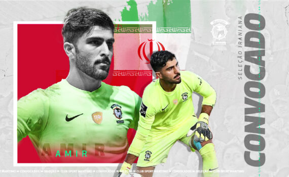 Guarda-redes iraniano Amir Abedzadeh regressa ao Marítimo