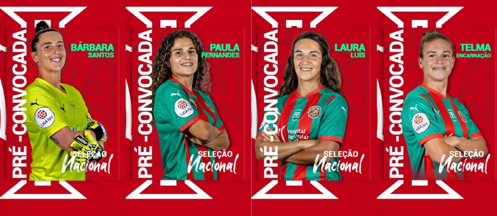 Quatro Leoas do Almirante pré-convocadas para a Seleção Feminina