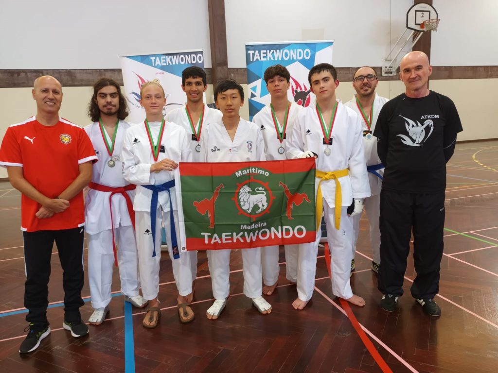 Taekwondo verde-rubro conquista seis medalhas