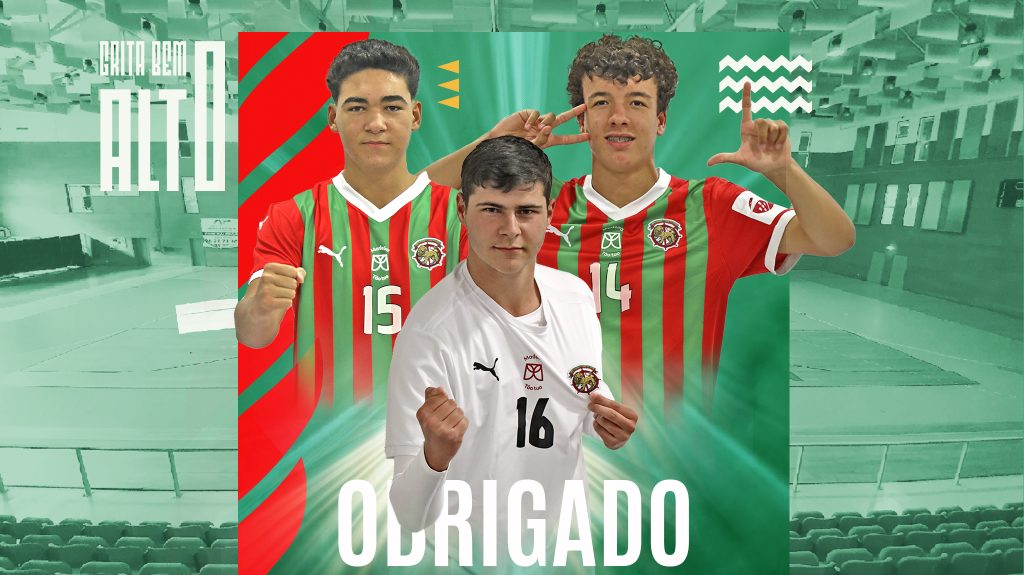 Mais três saídas no andebol