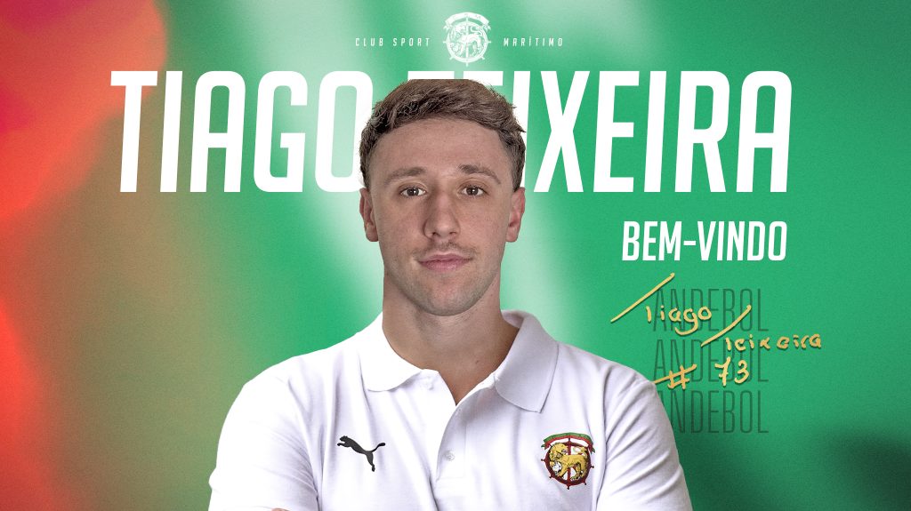 Tiago Teixeira é o novo ponta direita verde-rubro