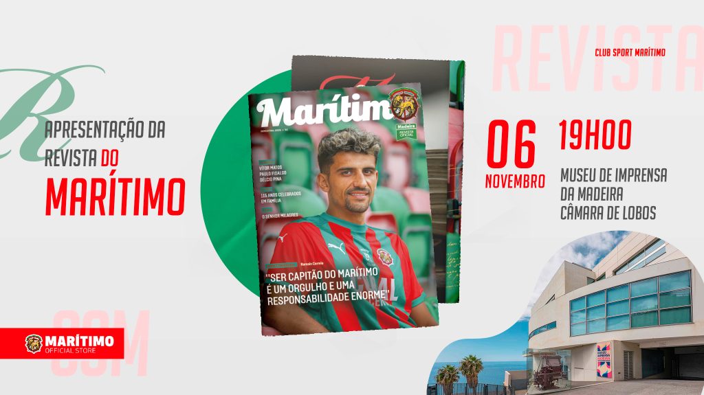 Marítimo apresenta nova edição da revista no Museu de Imprensa