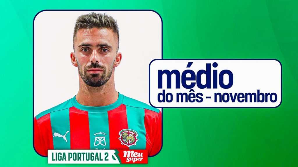 Carlos Daniel eleito Médio do Mês na Liga Portugal Meu Super