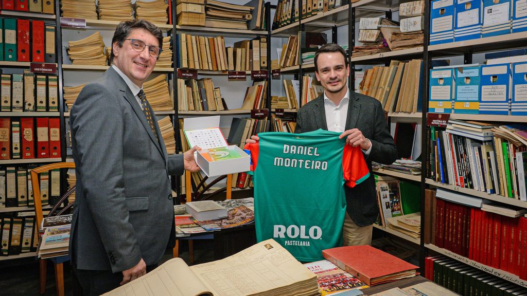 Presidente Carlos André Gomes recebe visita institucional da Confederação do Desporto